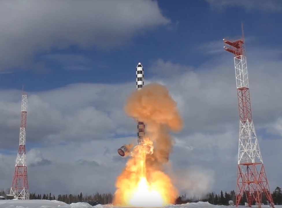 RS-28 Sarmat Russian Intercontinental-Range Ballistic Missile (B)